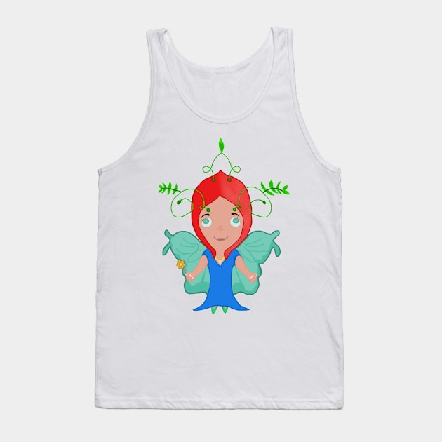 Fairy Butterfly Tank Top by wagnerps